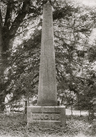 1906 Uncas Monument