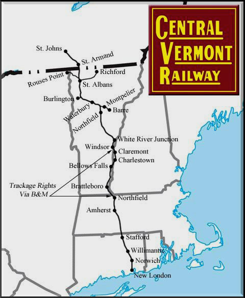 1871 1896 Central Vermont Railway 1