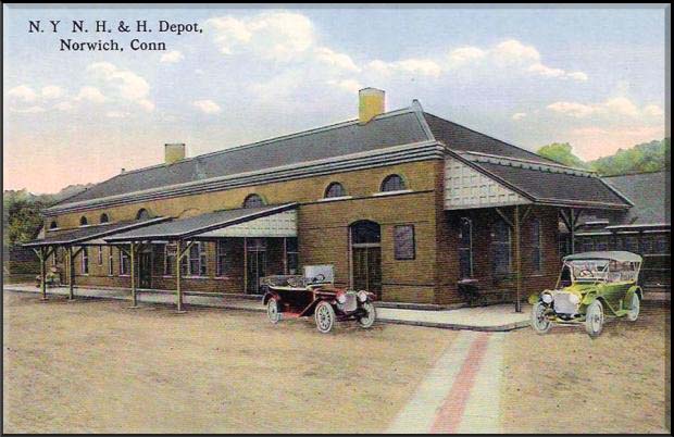 1910 Norwich Train Station