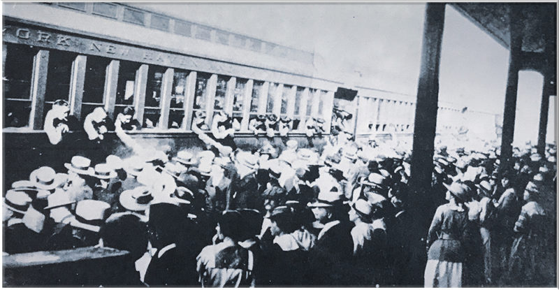 1917 Norwich WWI Troops NYNHH E1627565246833