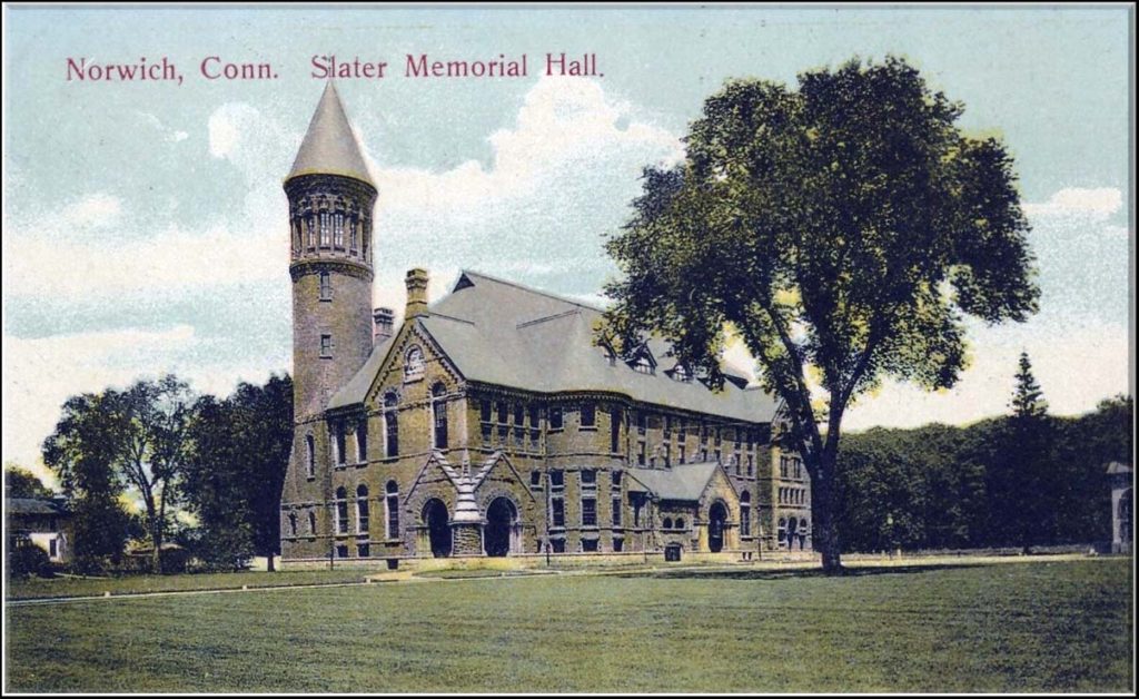 1908 Slater Memorial Hall 1024x628