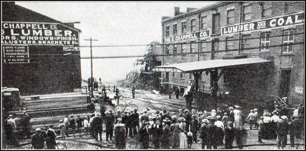 1912 Central Wharf Fire
