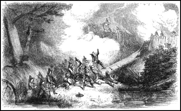 1675 Capture Of King Phillips Fort