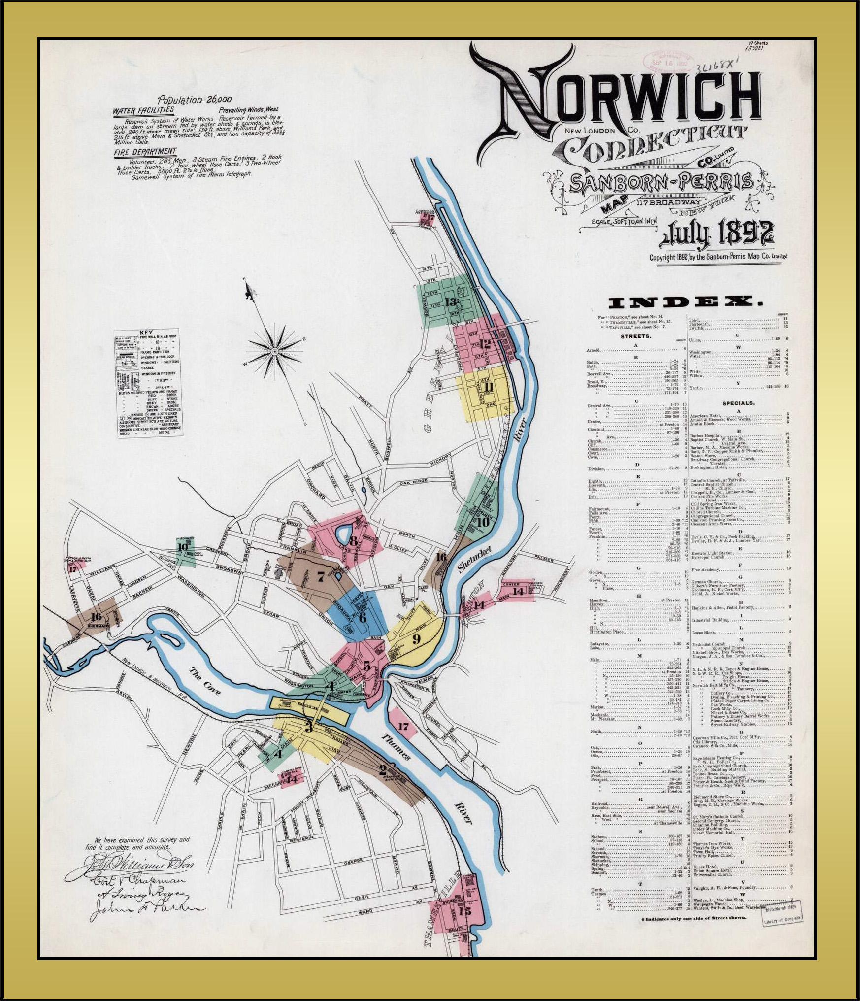 1892 Sanborn Fire Insurance Map
