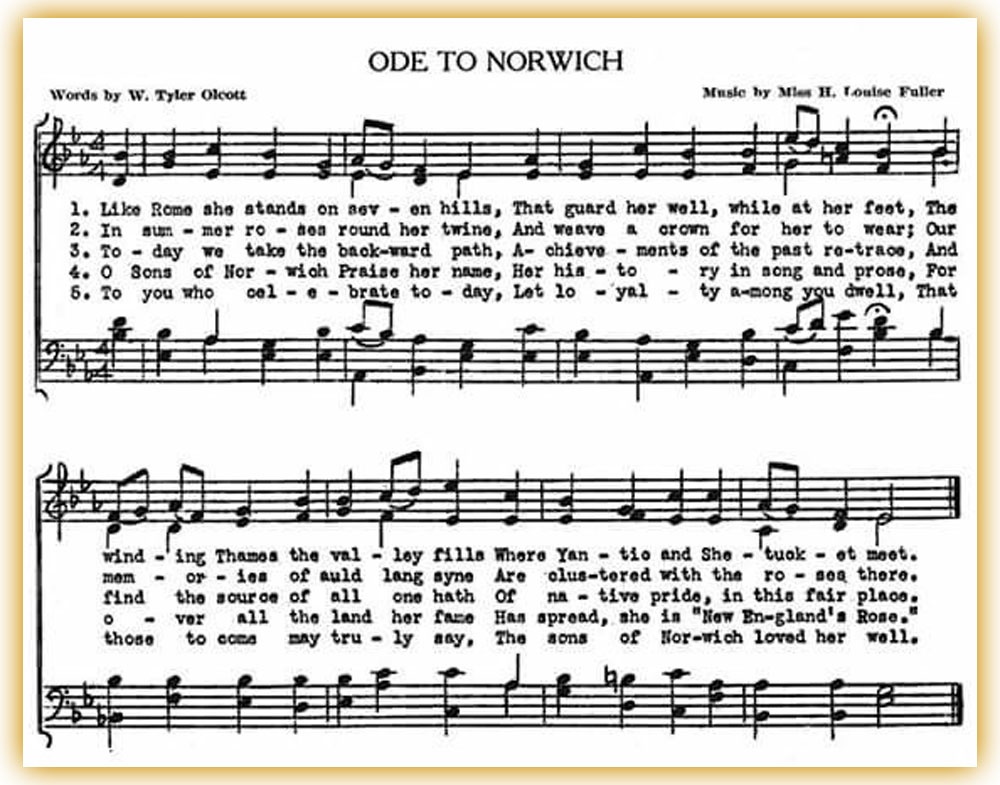 1934 Ode To Norwich
