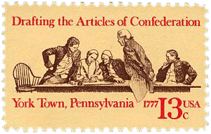 1977 Articles Of Confederation Stamp