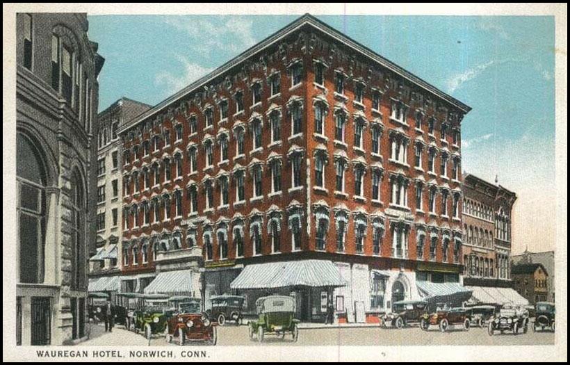 Wauregan Hotel Postcard 1924