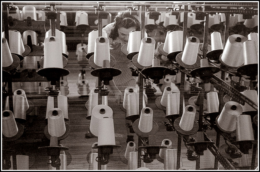 1940 Ponemah Mills Spindles