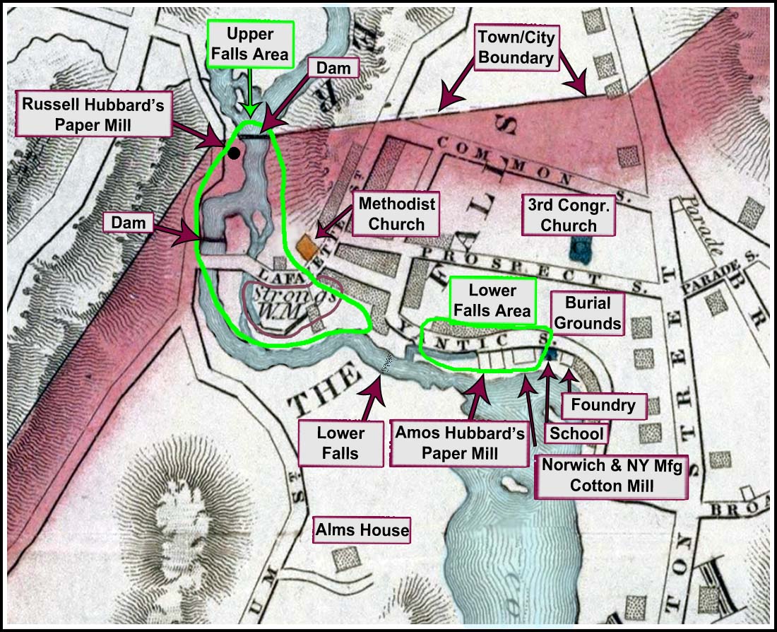 1833 Yantic Falls Manufacturers