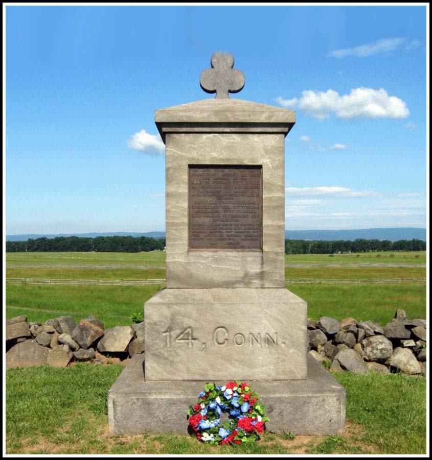 Gettysburg 14CVI Monument