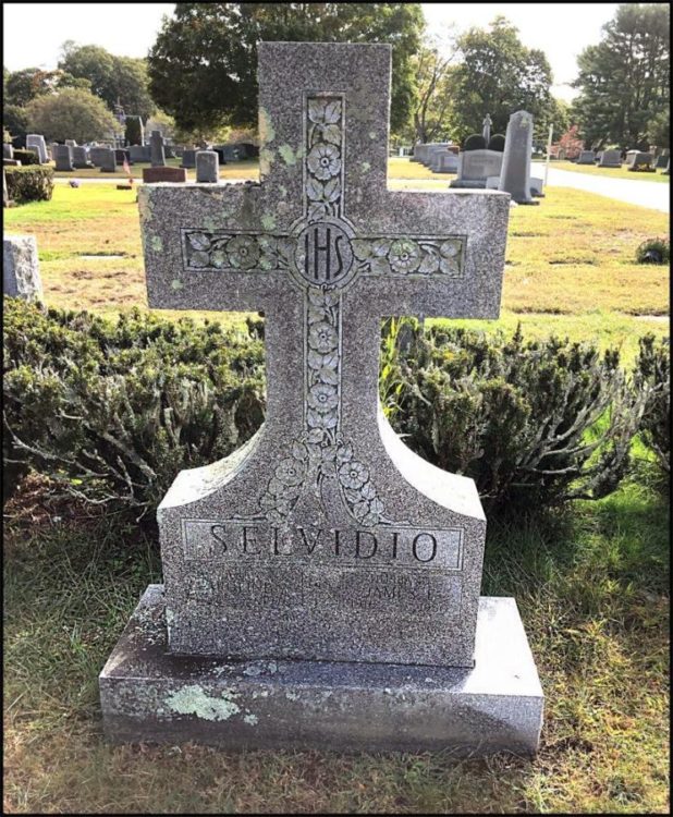 James Selvidio FindAGrave Headstone E1689514659796