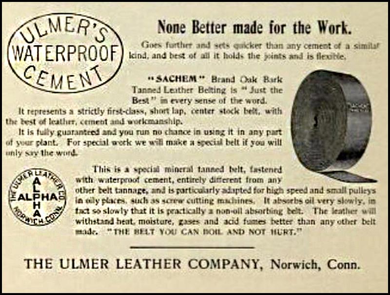 Ulmer Leather Ad