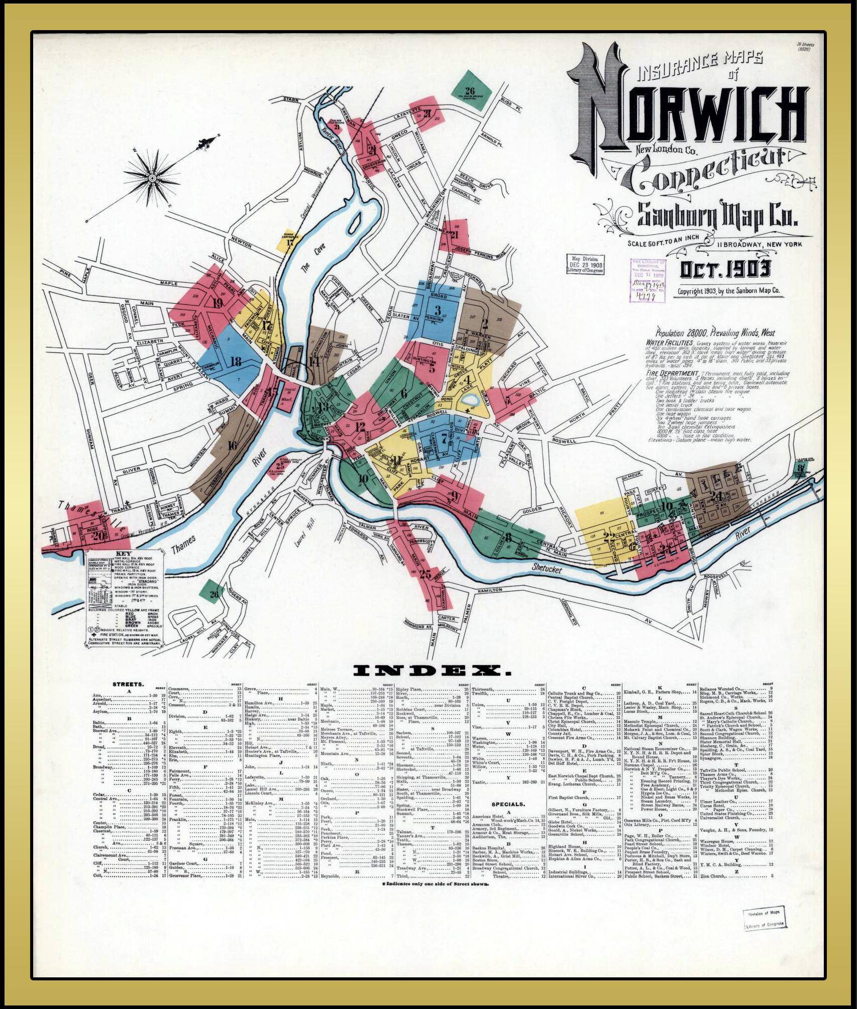 1903 Sanborn Fire Insurance Map