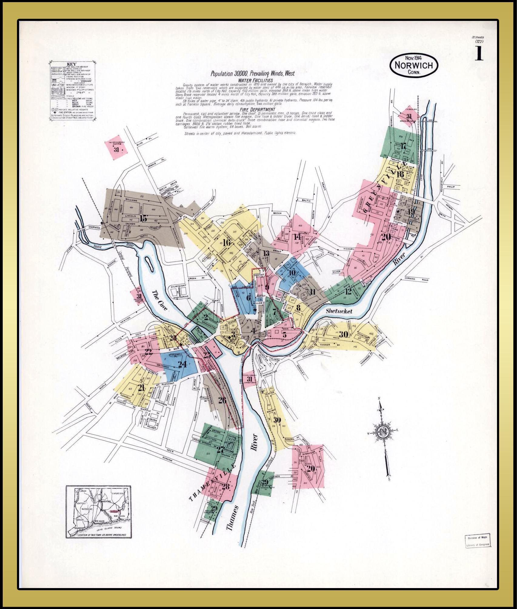 1914 Sanborn Fire Insurance Map