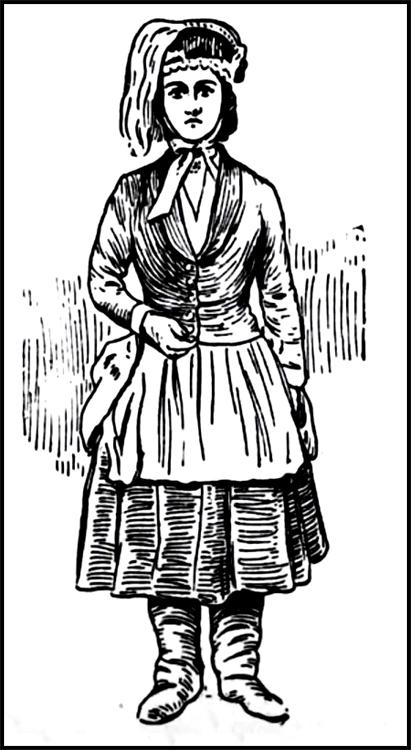 1855 Lucretia Hubbell Costume