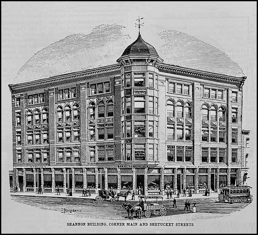 1894 Shannon Bldg Engraving