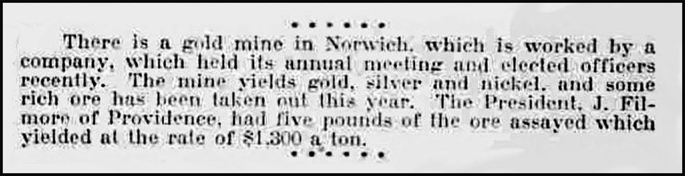 Goldmine Newspaper Article