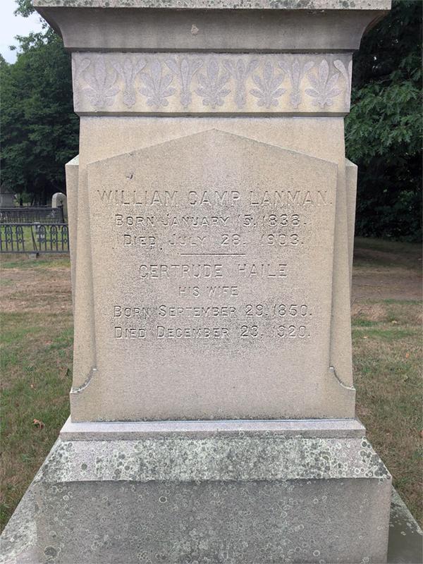 Gertrude Lanman Gravesite