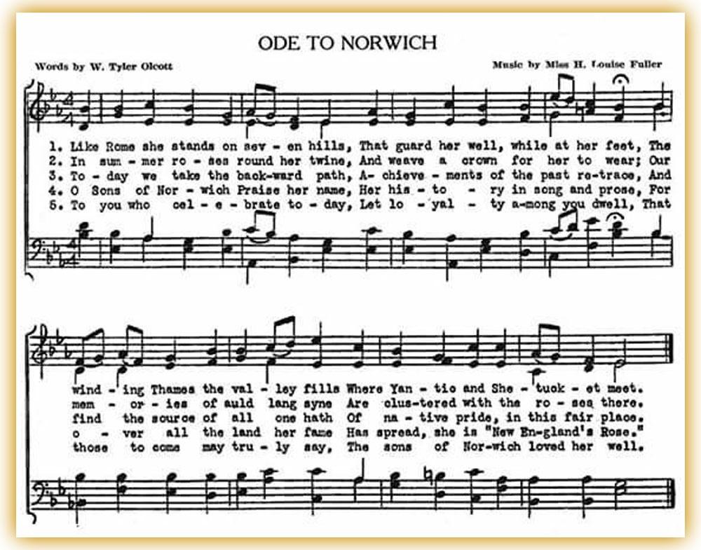 1934 Ode To Norwich
