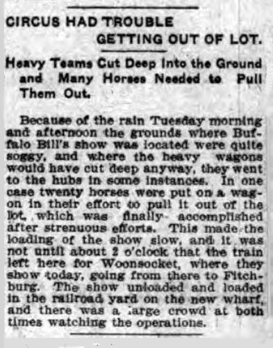 Buffalo Bill Stuck In Mud