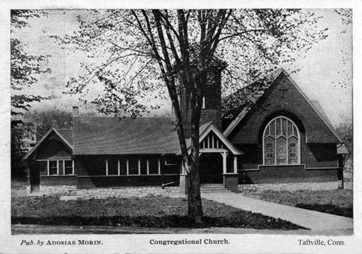 Old Photo Congregational Church Taftville