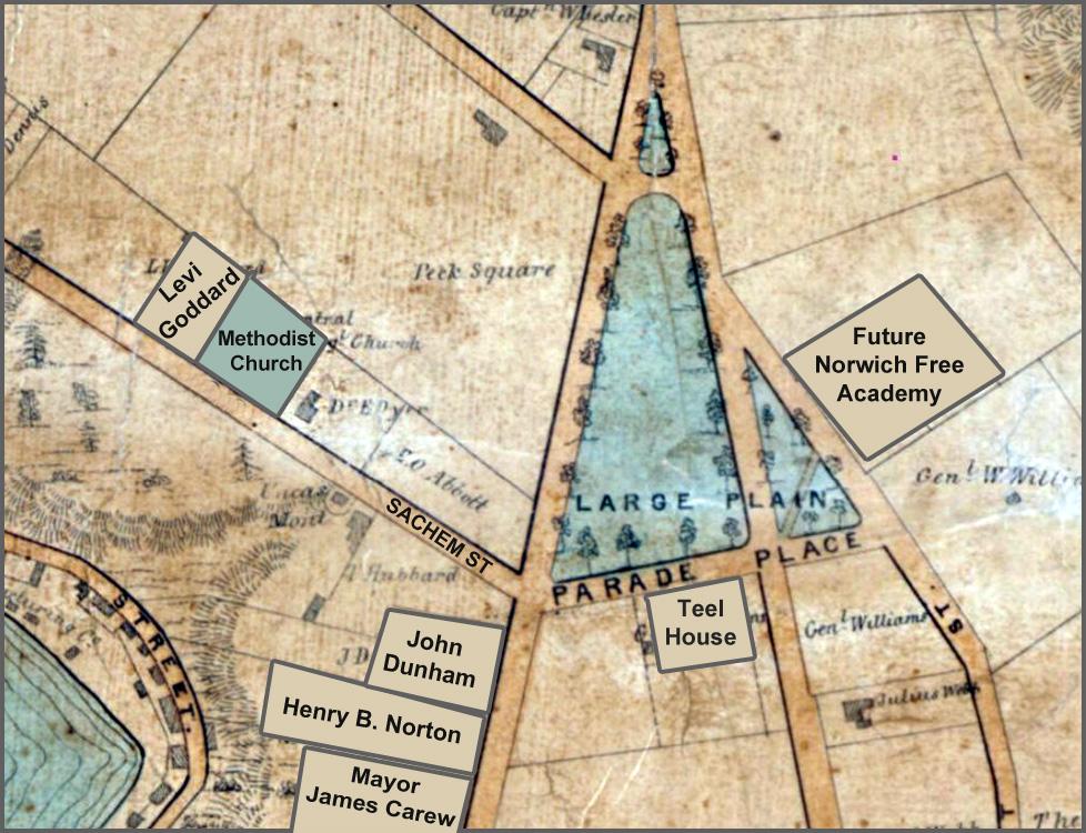 Sachem St Methodist Map 2