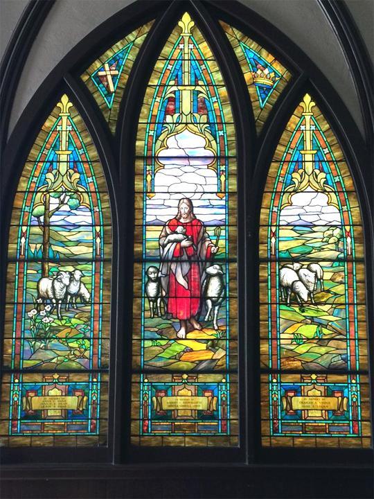 First Baptist Church Window