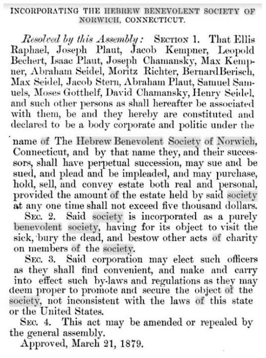 Hebrew Benevolent Society