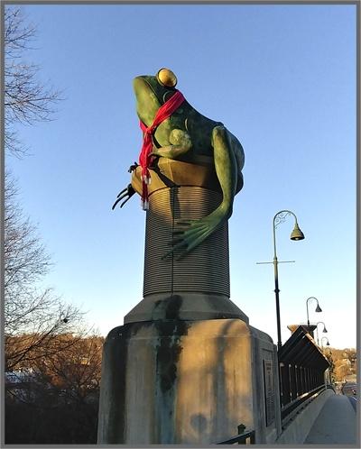 1754 Battle Of The Frogs