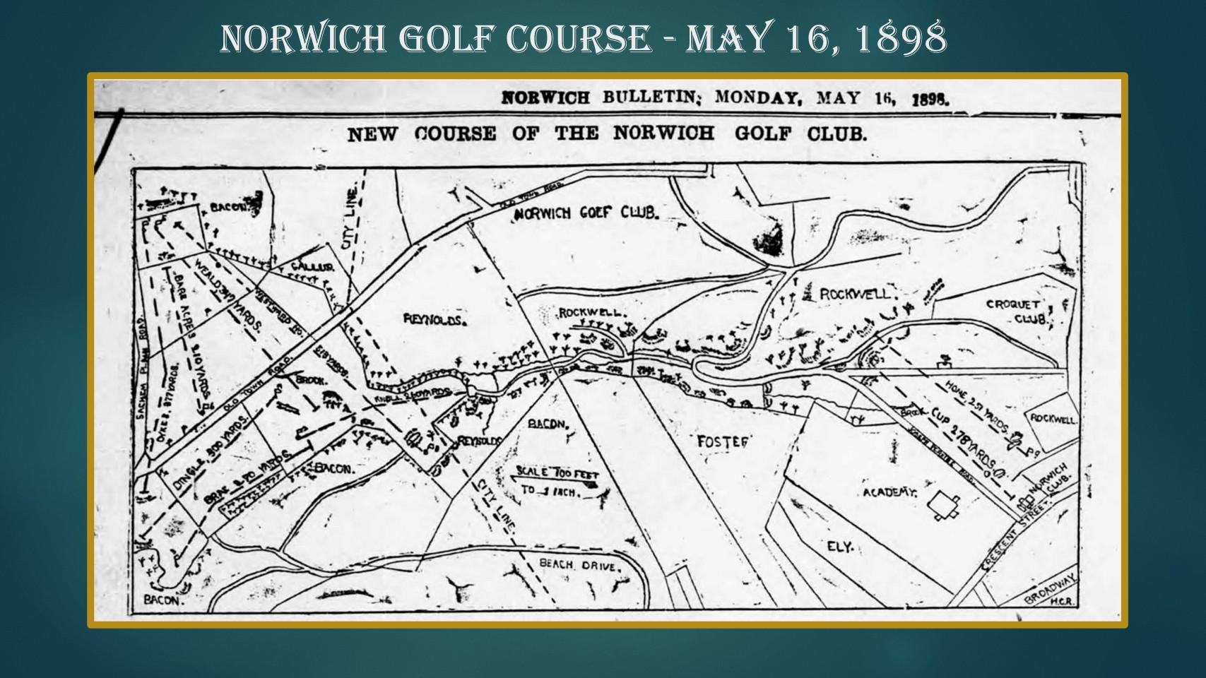 1898 Course Map Page 1