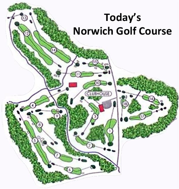 layout todays norwich golf course