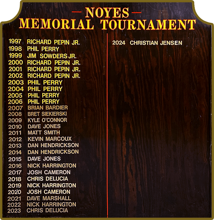 noyes new plaque