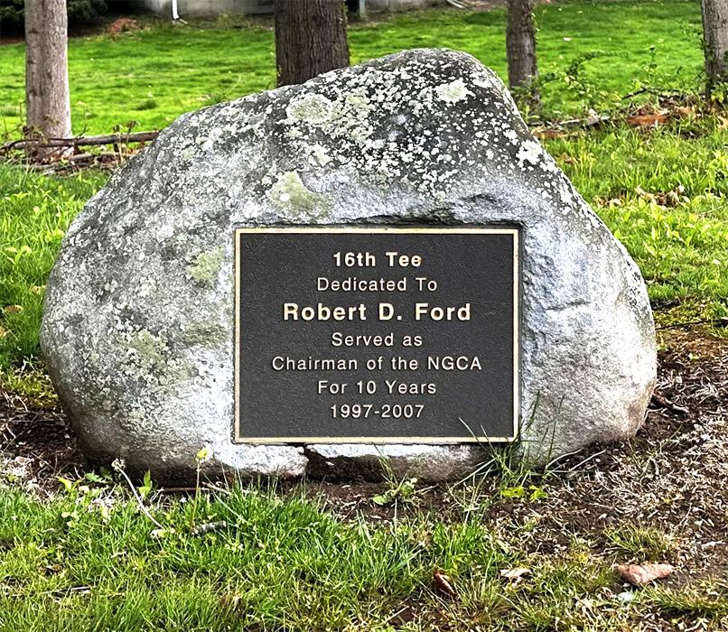 robert d ford 16 th tee