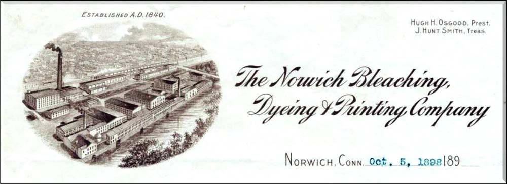 1840_Norwich_Bleachery_Letterhead