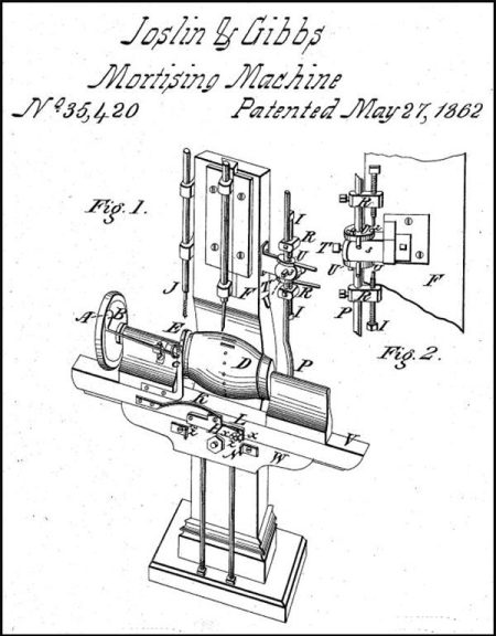1862 Mortising Machine